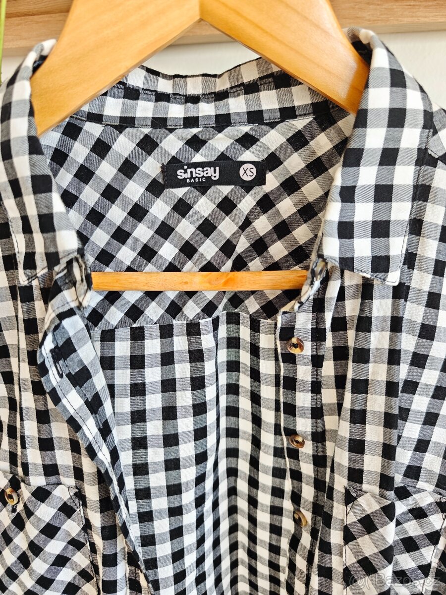 Kostkovana košile XS - 3