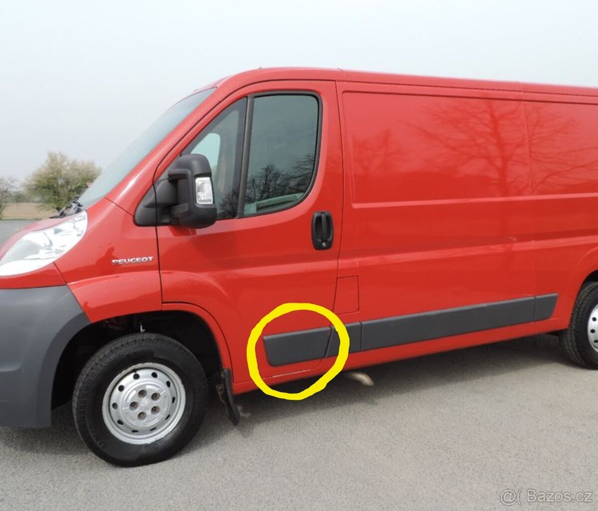 Lišta předních dveří včetně příchytek BOXER JUMPER DUCATO - 3