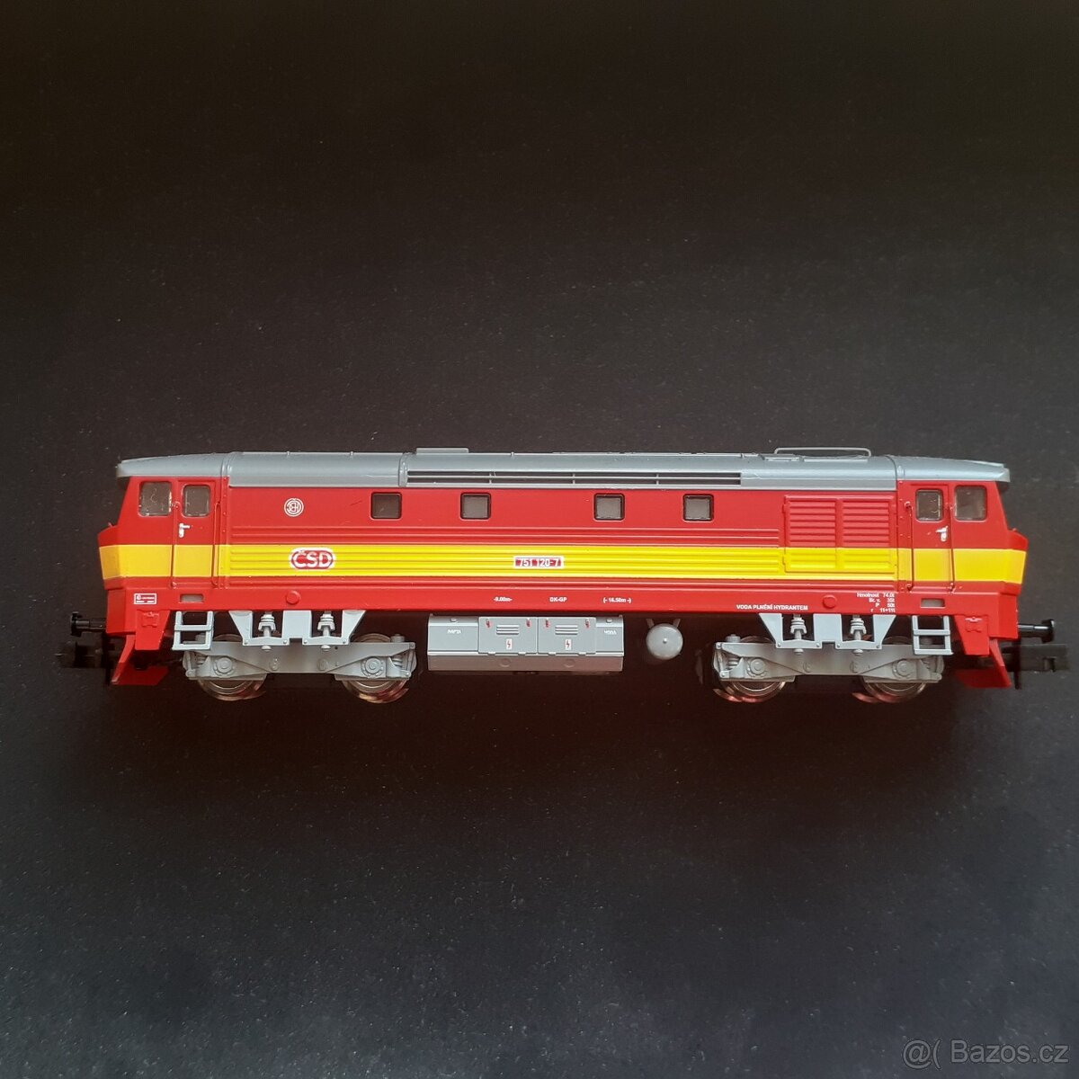 Lokomotiva 751-120 v meritku N - 3