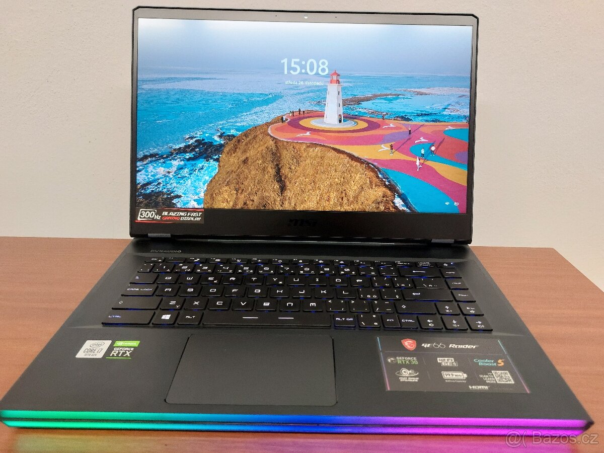 Špičkový herní notebook MSI GE66 Raider - 3