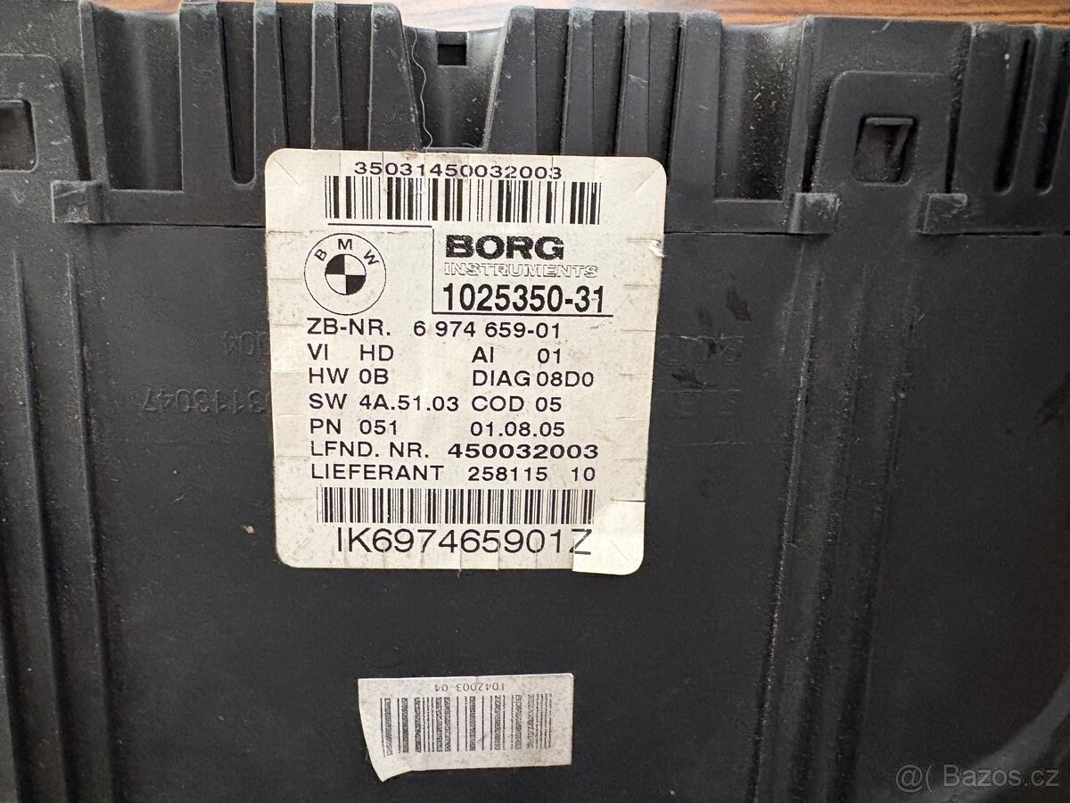 Budíky Nafta Bmw 3 E90/E91 320d - 3