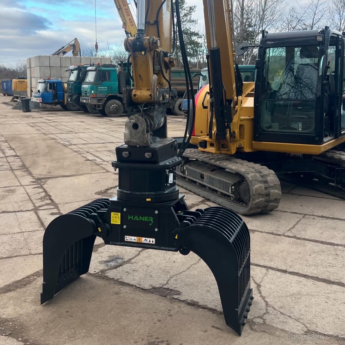 Demoliční, sortýrovací drapák na bagr 7-11t - 3