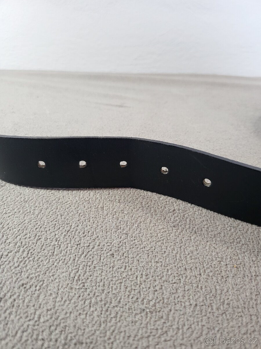 Originální kožený pásek Tommy Hilfiger – velikost 85 - 3