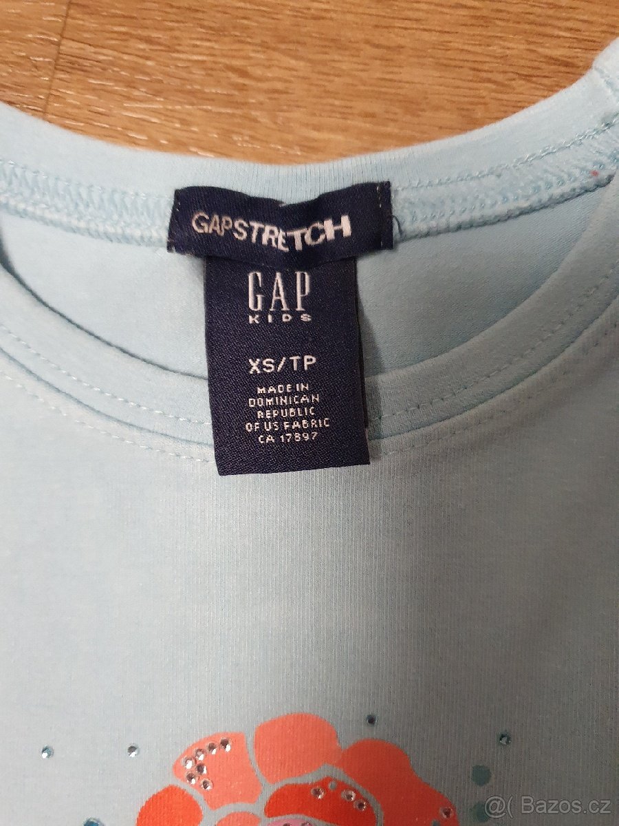 Dívčí strečové tričko GAP vel XS/TP - 3