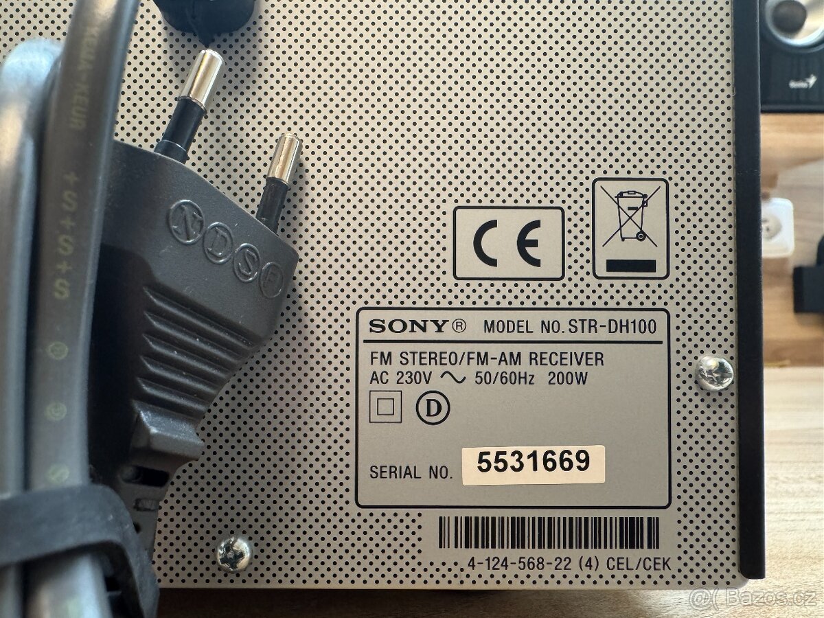 AV stereo receiver SONY STR-DH100, 200W - 3