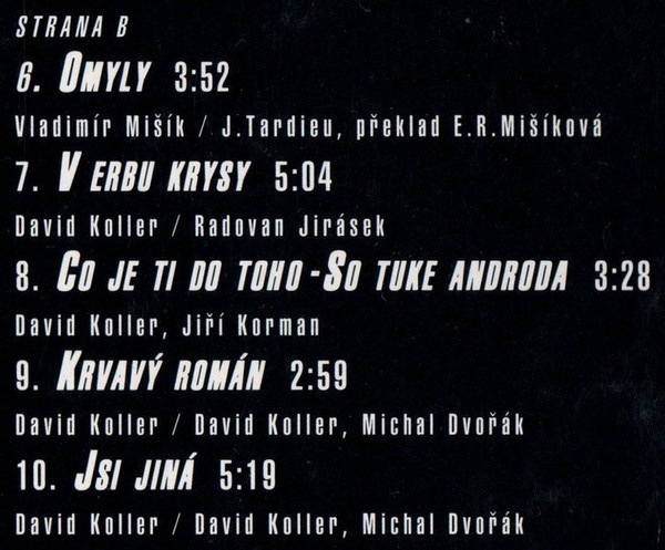 LP David Koller - David Koller (1993) - 3