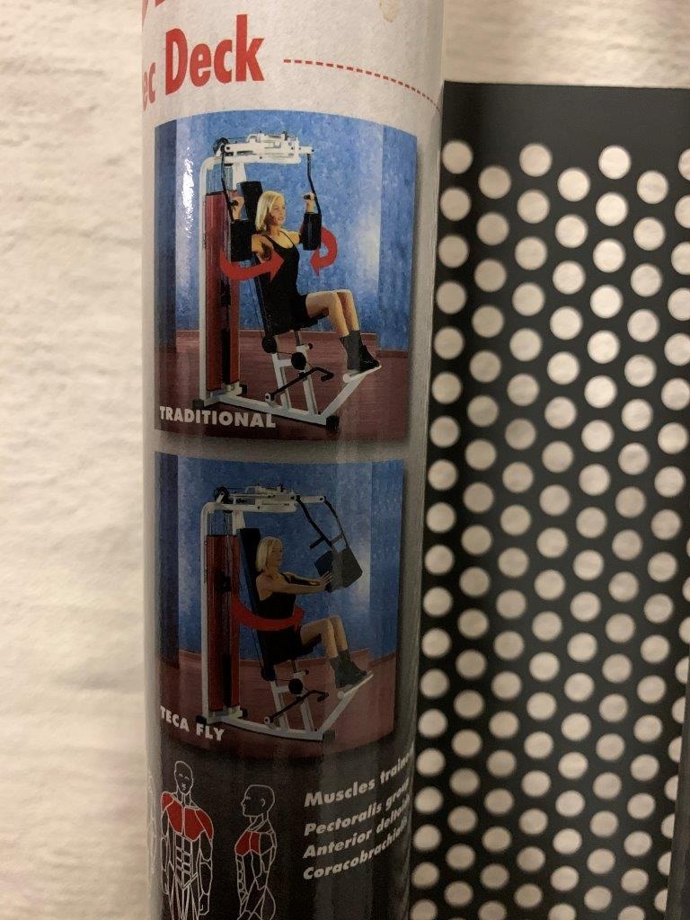 Posilovací stroj Pec Deck - s kyvnými rameny - Teca 520 - 3