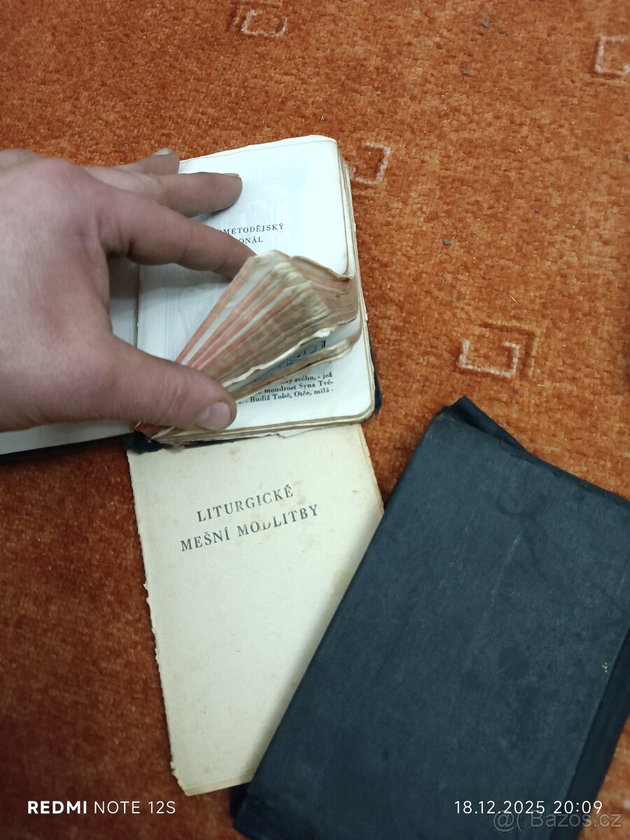 Kancionál, modlitby, misál, zpěvník - 3