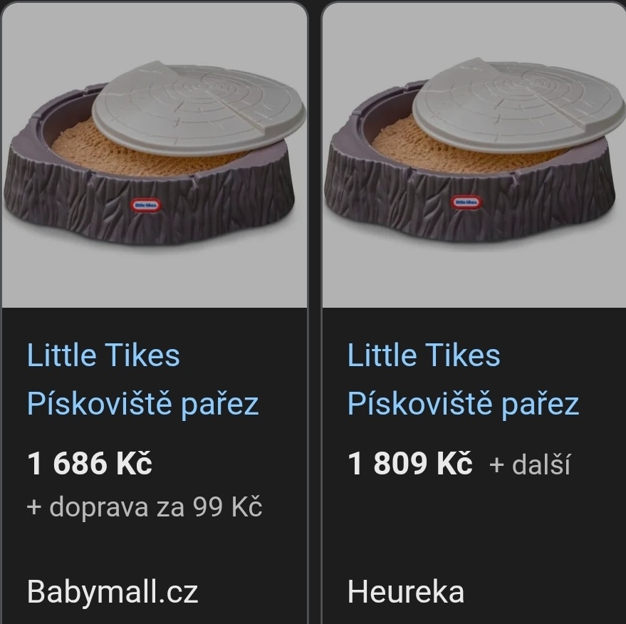 Dětské pískoviště - pařez - 3