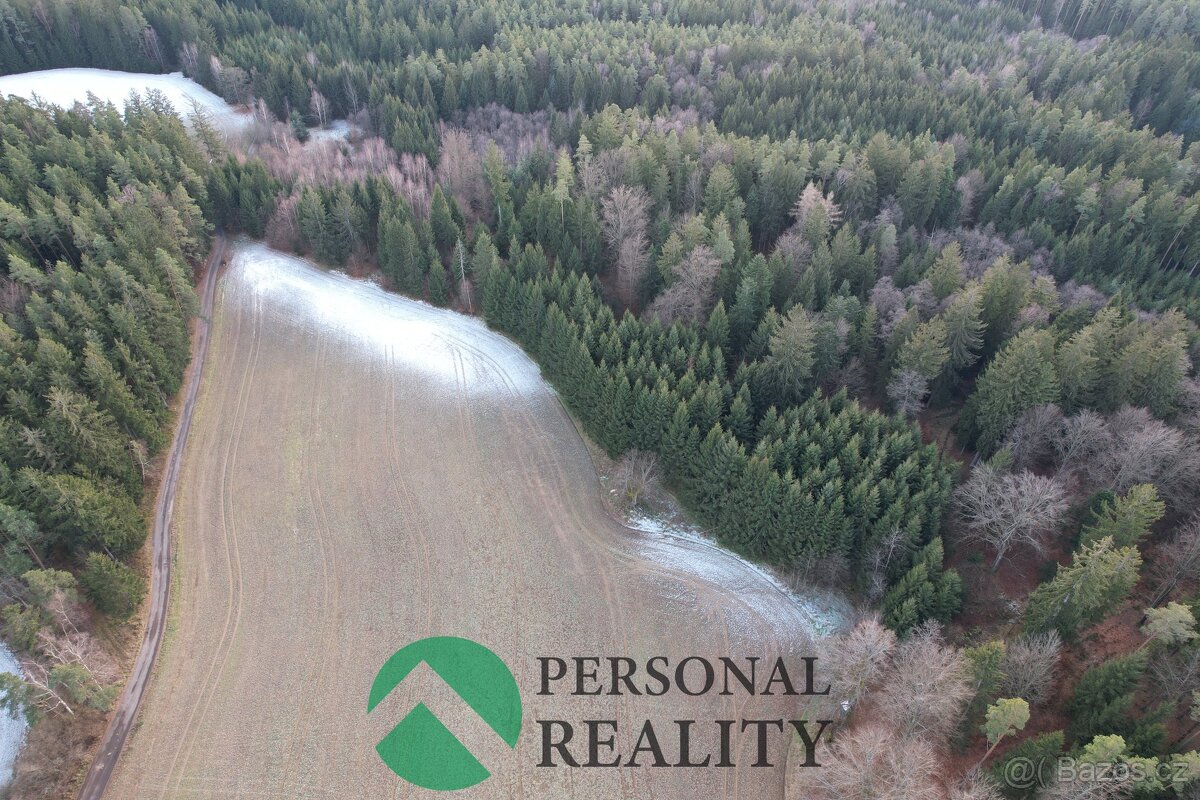 Prodej podílu 1/6 zemědělská půda, 27 974 m² - Člunek - Lomy - 3