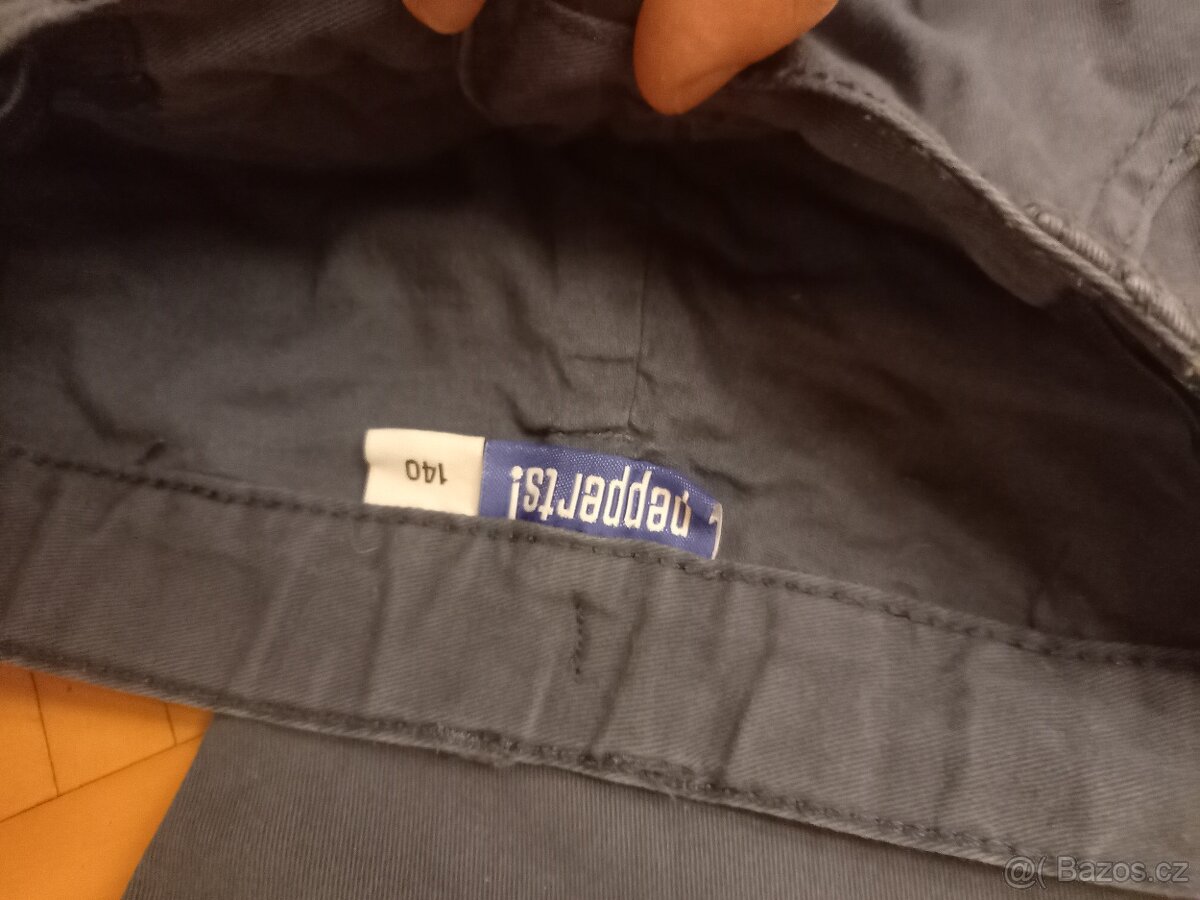 Chlapecké zateplené kalhoty podšité bavlnou velikost 140 - 3