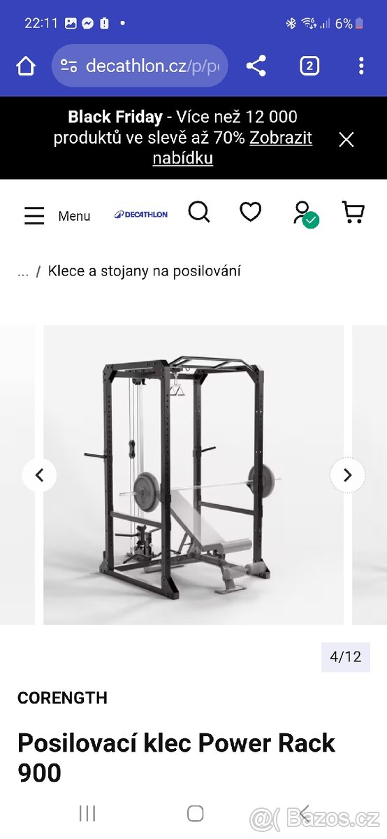 Posilovací sestava s multifunkční klecí - 3