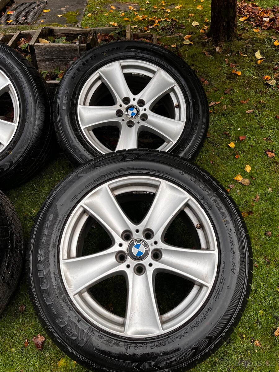 Alu kola BMW X5 5x120 255/55 r18 - zimní - 3