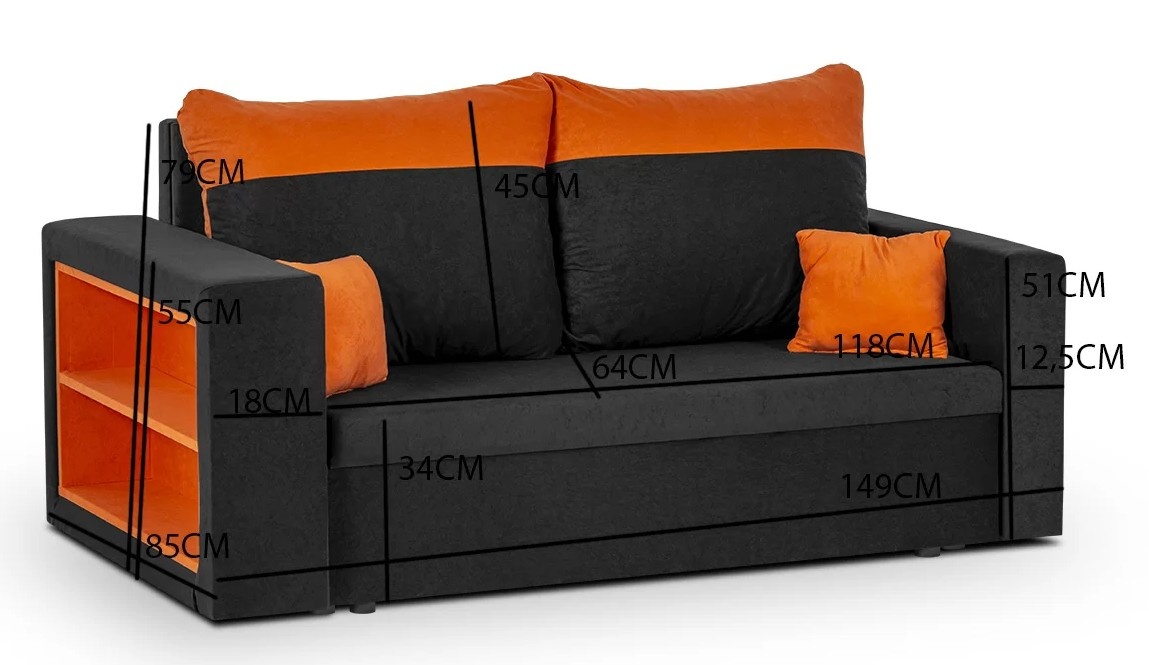 Rozkládací pohovka - 3