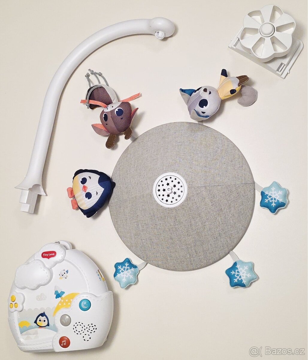 Hudební kolotoč nad postýlku 3v1 - 3