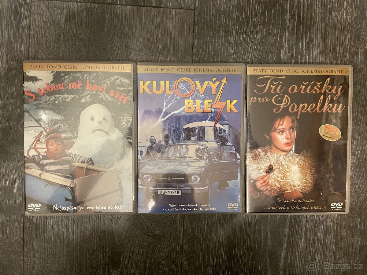 DVD filmy 10 ks/edice ZLATÝ FOND Č.KINEMATOGRAFIE - 3
