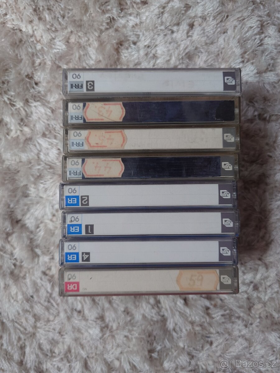 Audio kazety Fuji (FR-chrom, DR, ER-normál ) - 3