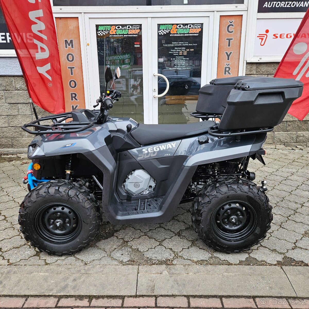 Segway Snarler AT5 S T3b,naviják,ČR, tažné,1.054km - 3