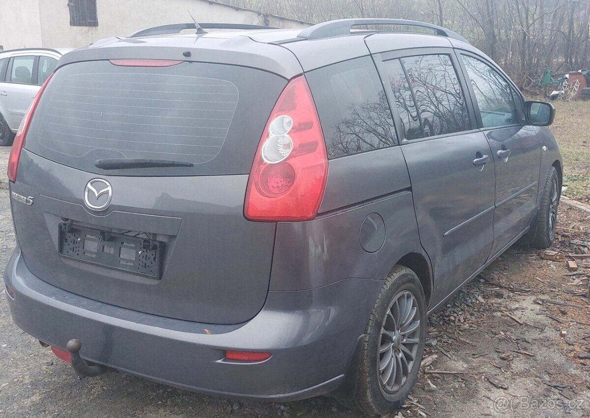Mazda 5 2.0D, r.v. 2005,81 kW, tažné, 262000 km, nový DPF - 3