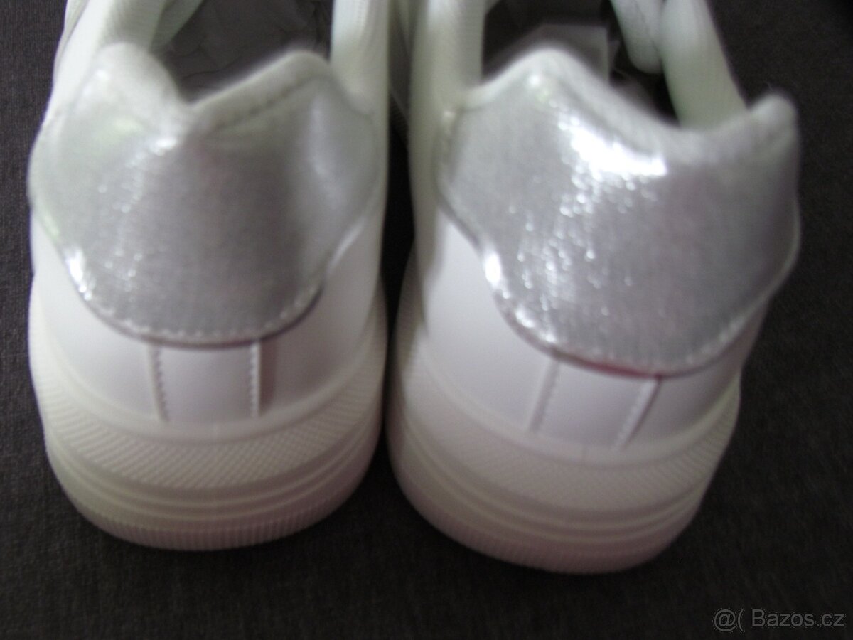 Bílé boty- sneakersy sportovní-nové - 3