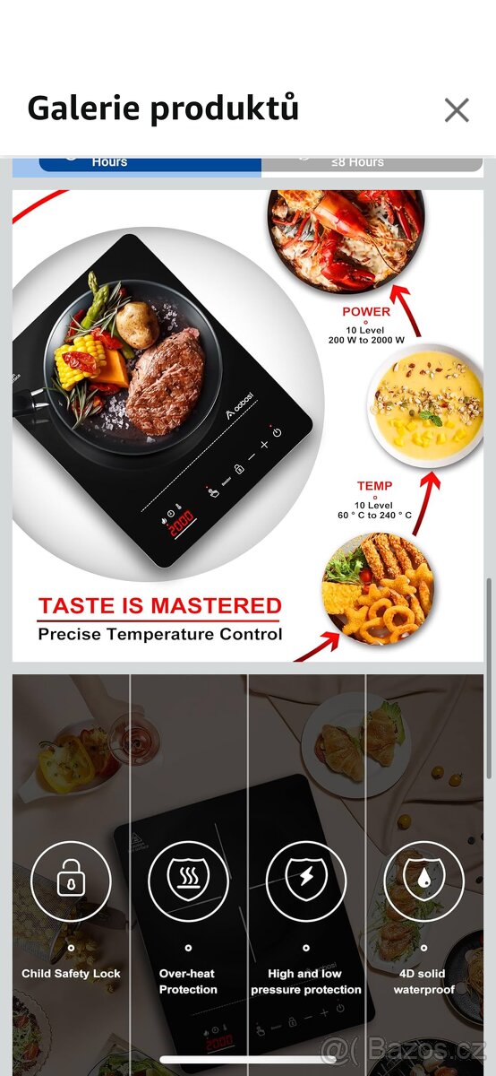 Přenosná indukční deska - 3