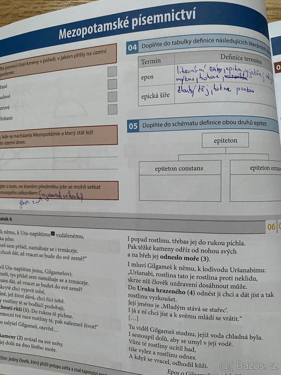 Pracovní sešit do literatury - 3