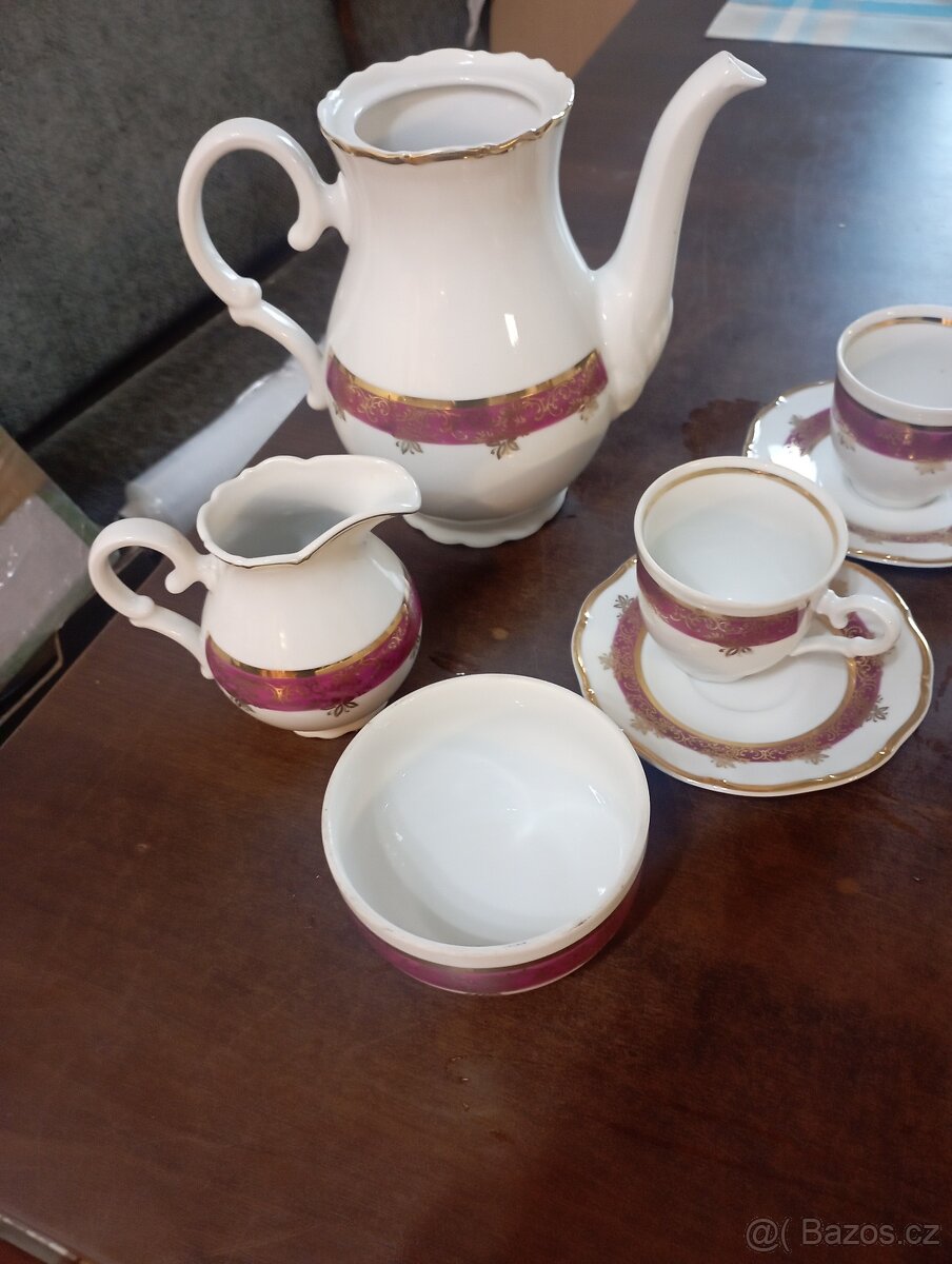 Čajová souprava zlacená - 3