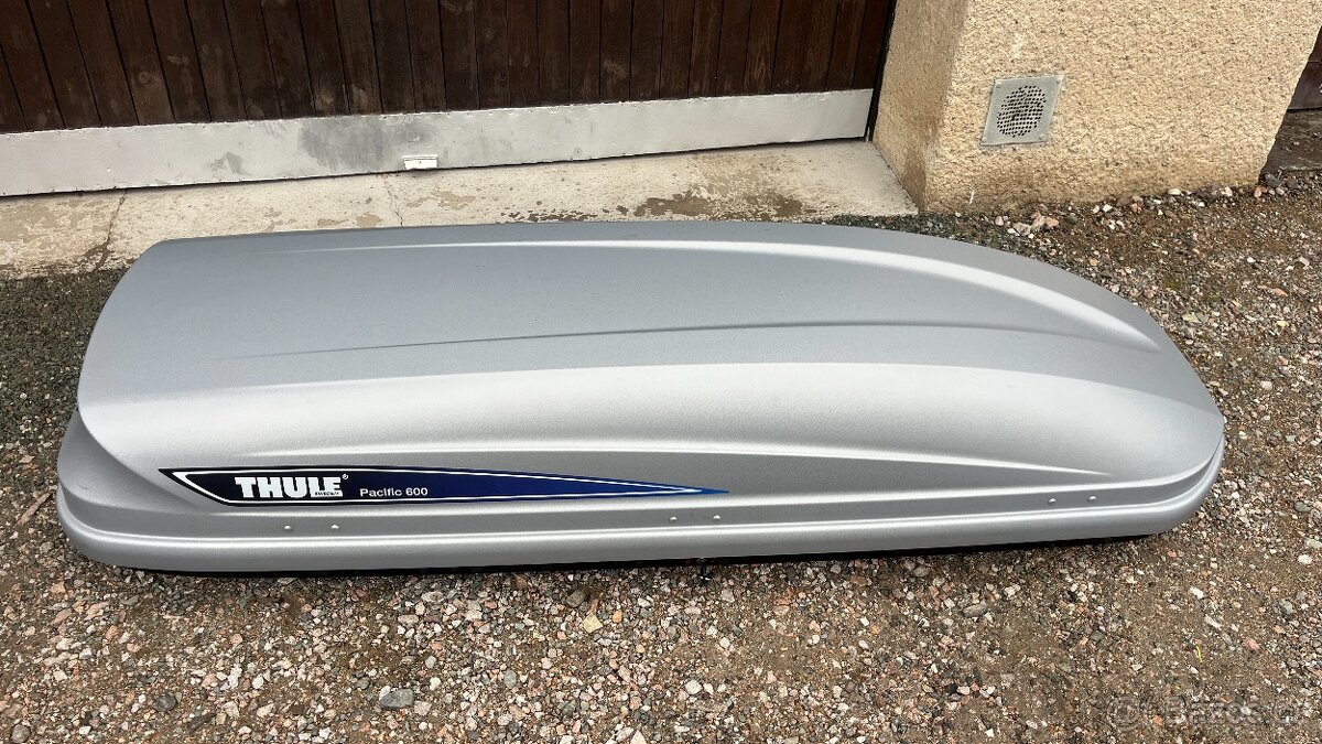 THULE PACIFIC 600 STŘEŠNÍ BOX,RAKEV,TOP STAV,JAKO NOVÝ - 3