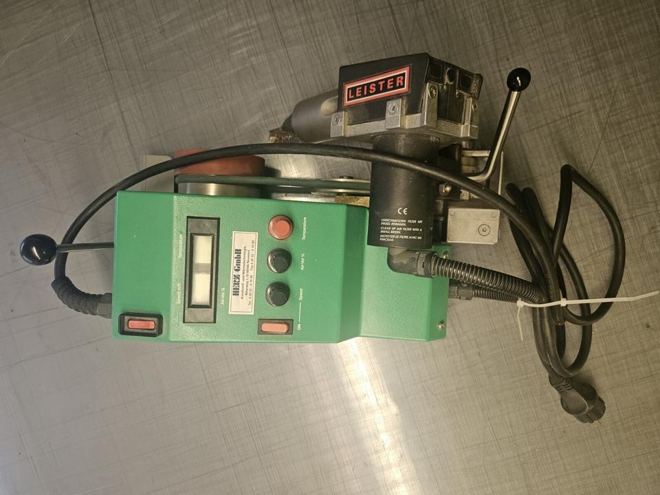 Leister Uniplan E zvárací automat na bannery,autoplachty - 3
