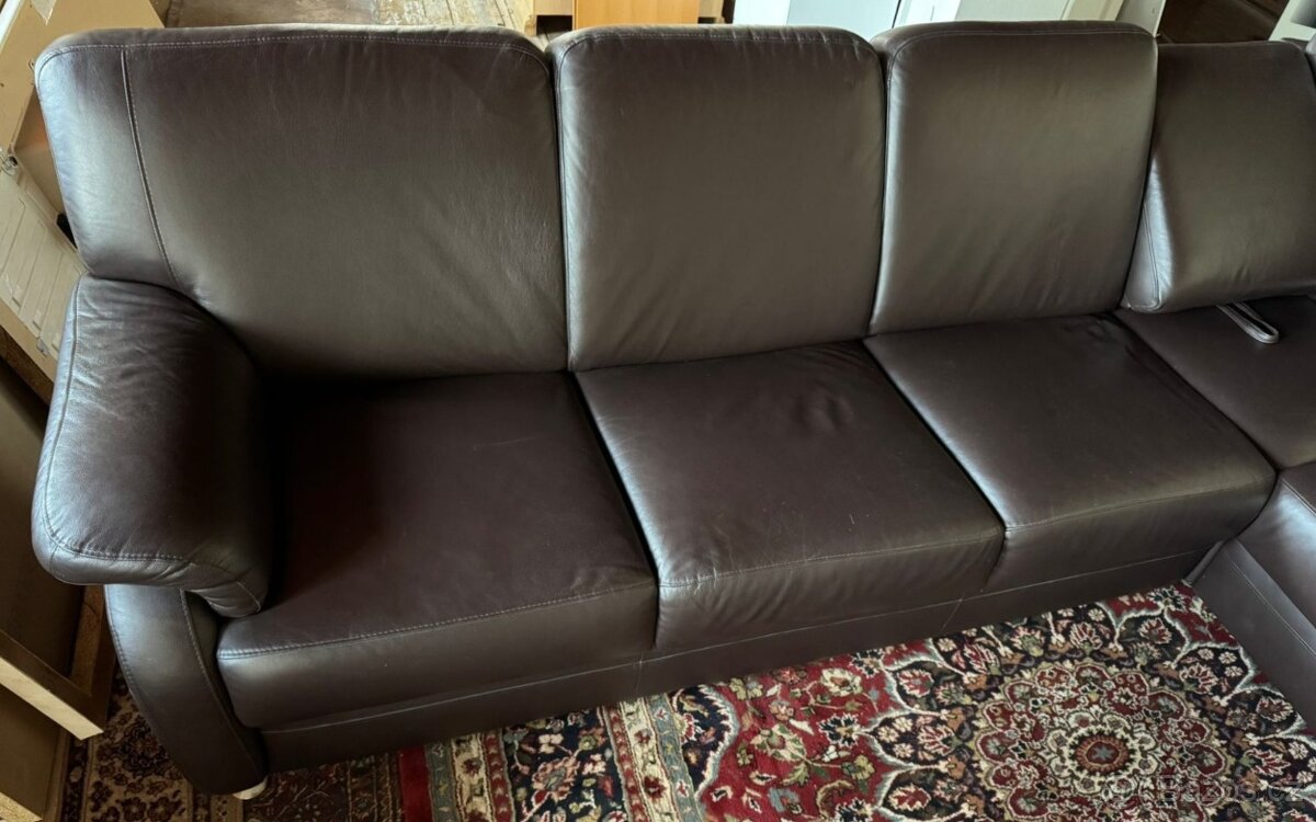 Moderní kožená sedačka do Účka, 4976 - 3