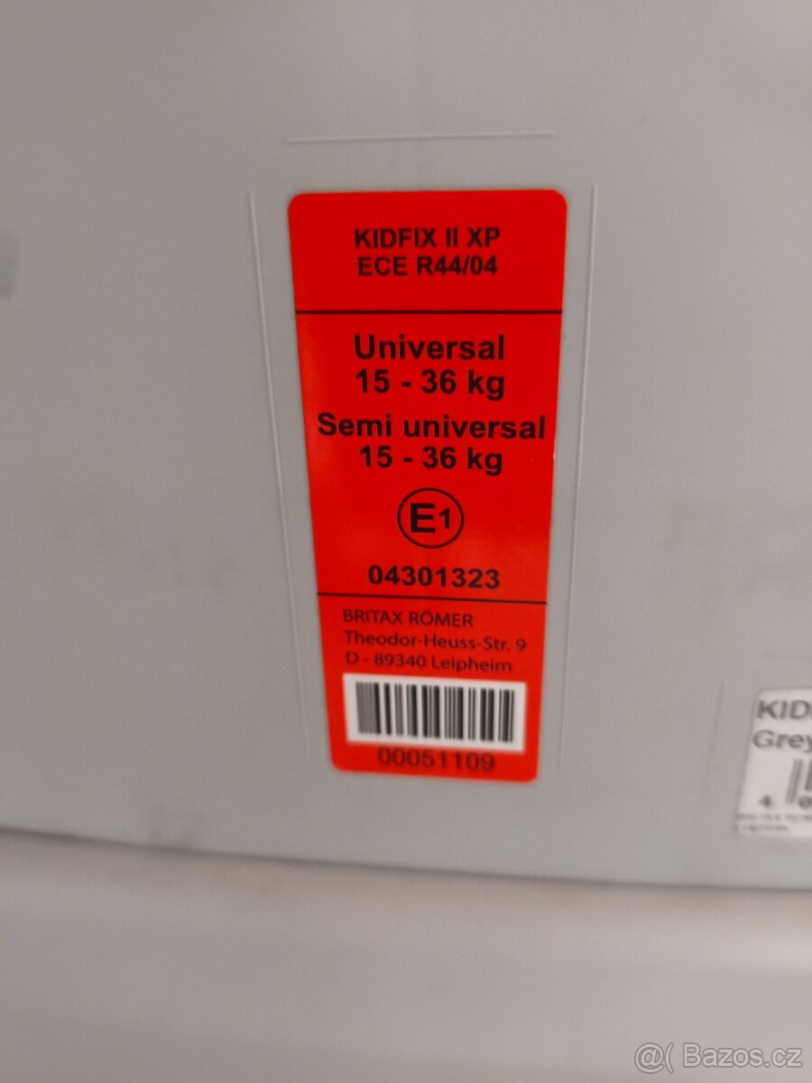 Autosedačka Britax Römer kidfix ll XP. - 3