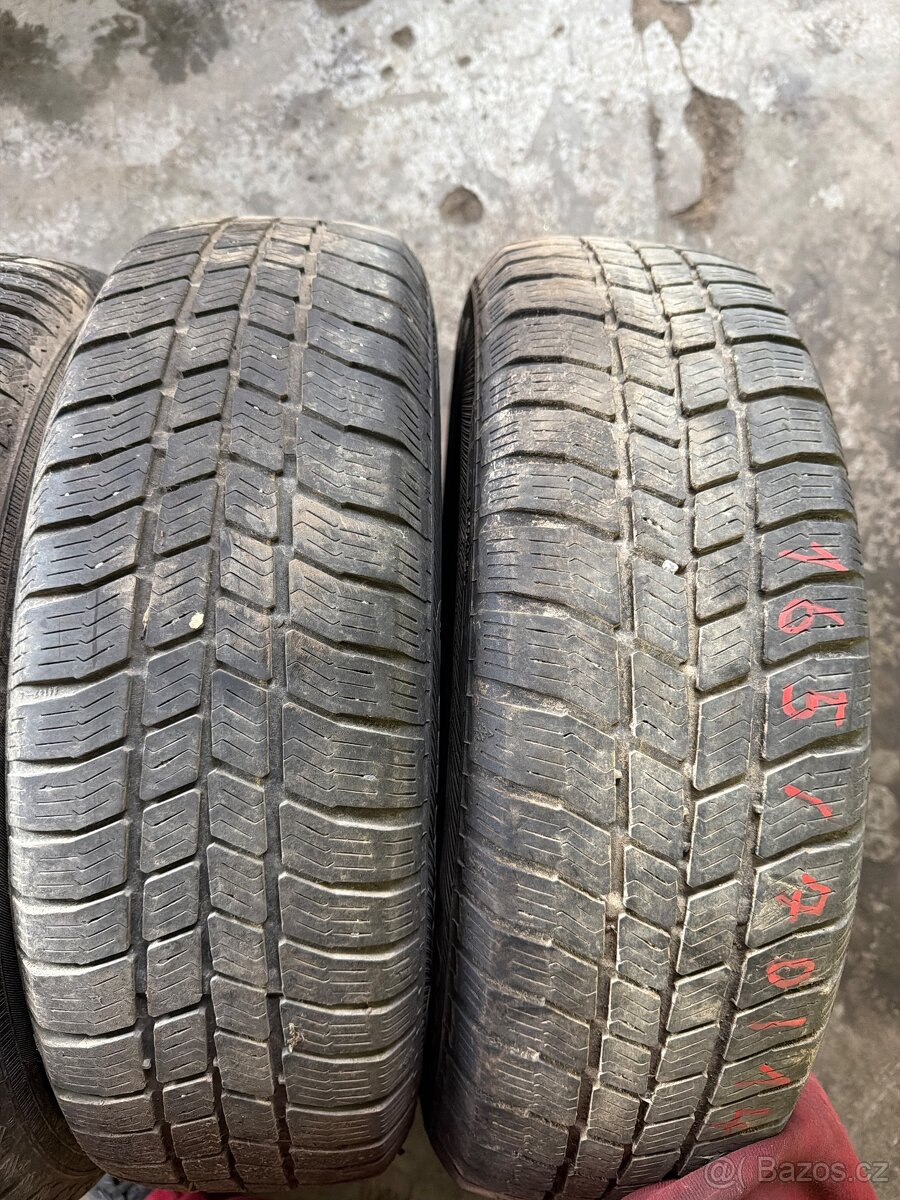 Zimní sada 5x100r14 pneumatiky 165/70/14 - 3