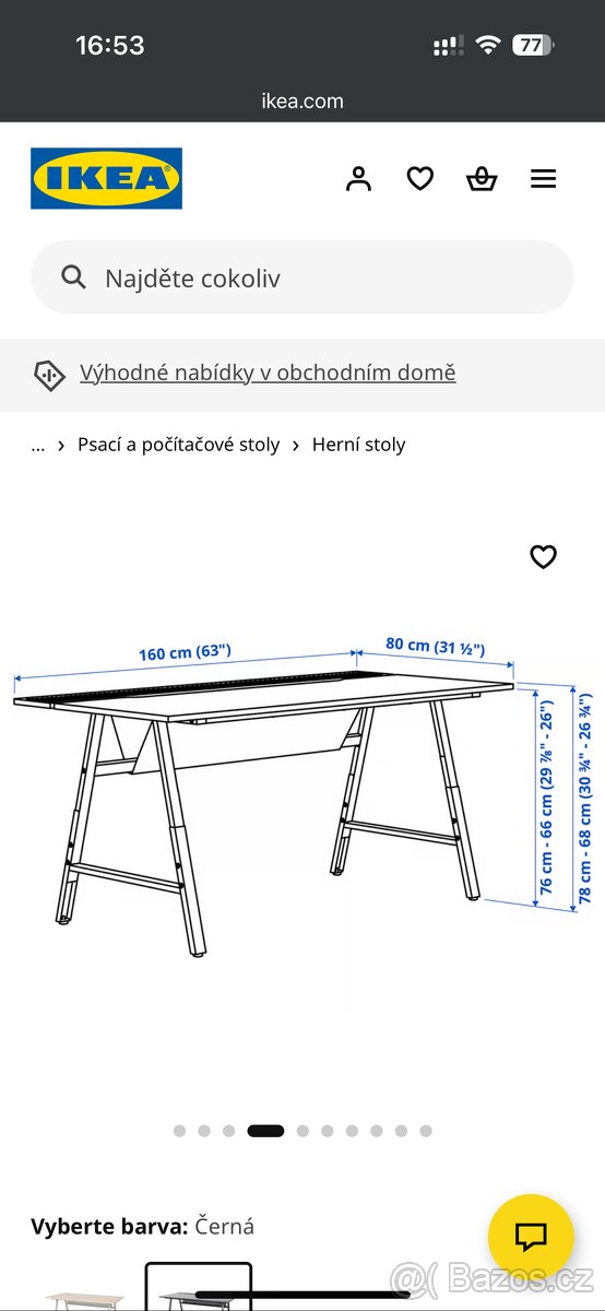 Herní stůl Utespelare - 3