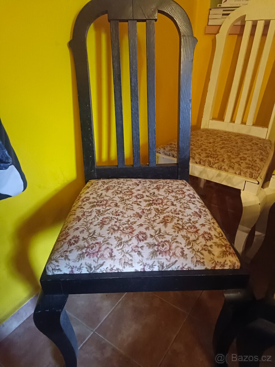 Staré dřevěné židle - 3