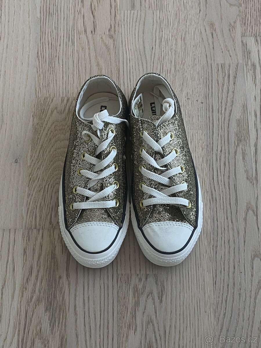 Converse zlaté, vel. 36,5 - 3