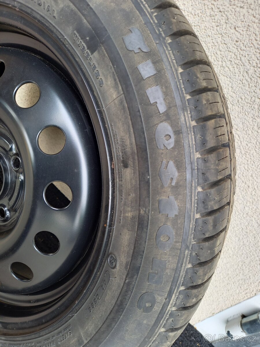 pneu Firestone 195/60 R15 88V vč. disku, FORD - 3