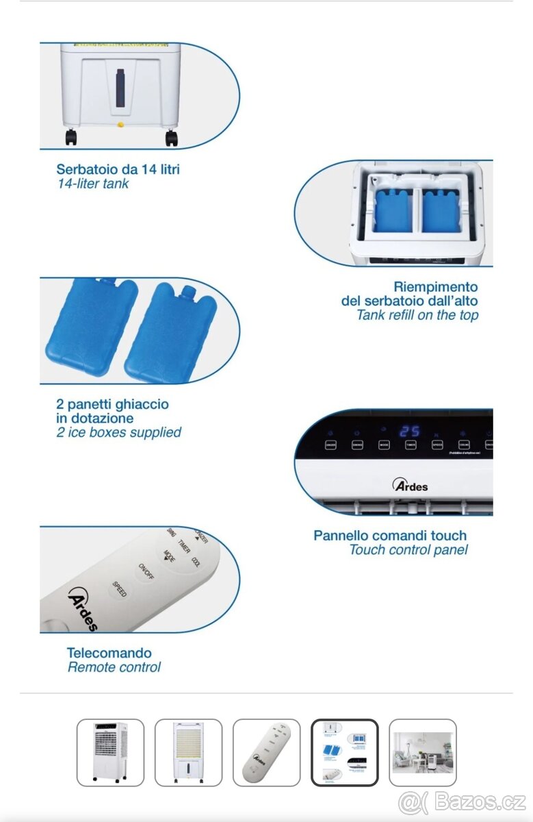 Zvlhčovač vzduchu Ardes - 3