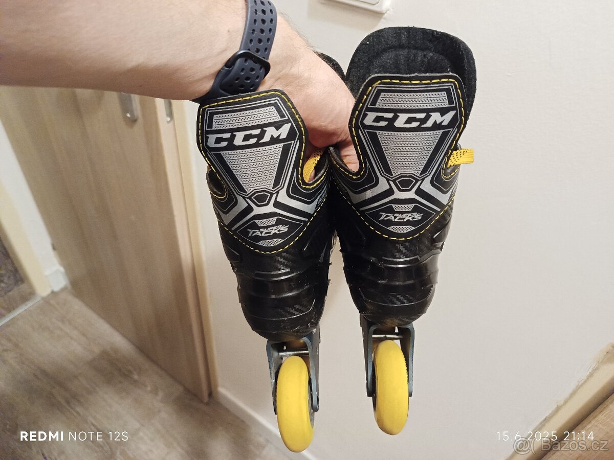 In line brusle CCM Tacks 9350 junior vel.1 - 3