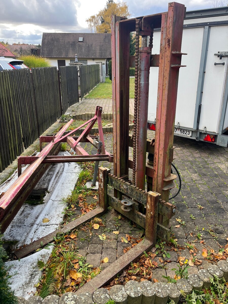 Vidle za traktor - radlice - naviják - 3