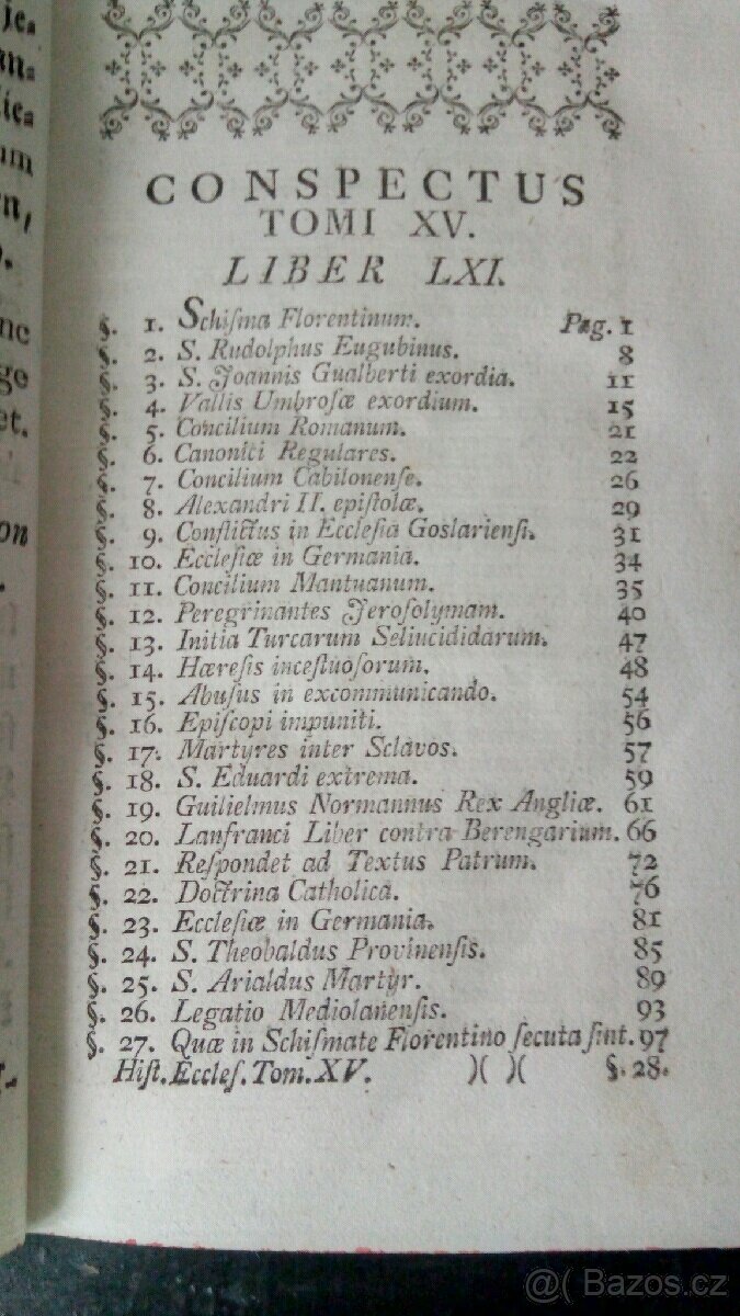 Staré historické knihy latina - 3