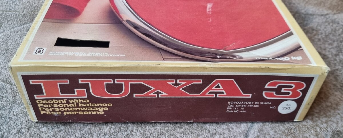 Osobní váha Luxa 3 s krabicí - 3