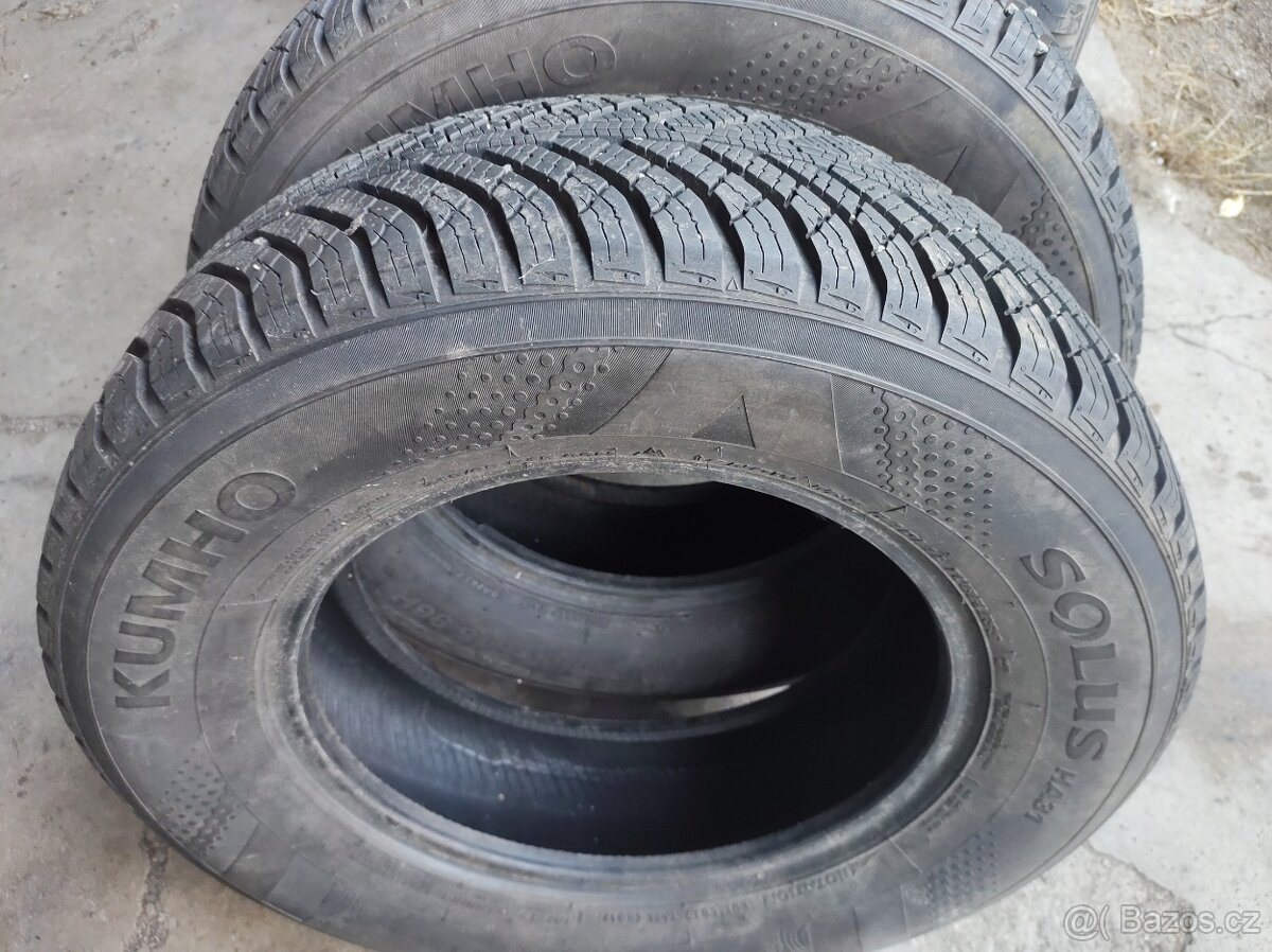 215/65 R15 M+S zimní pneu 2kusy vysoký vzorek 8mm - 3