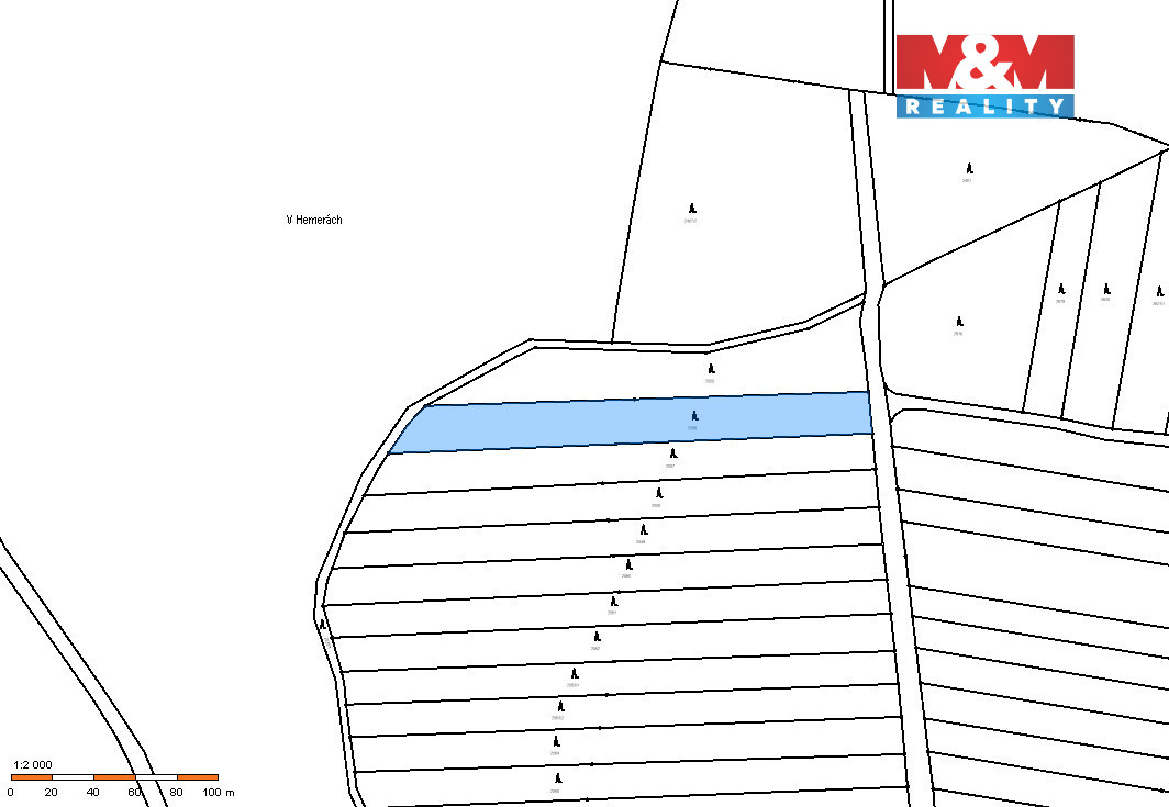Prodej lesa, 4751 m², Bechyně - 3
