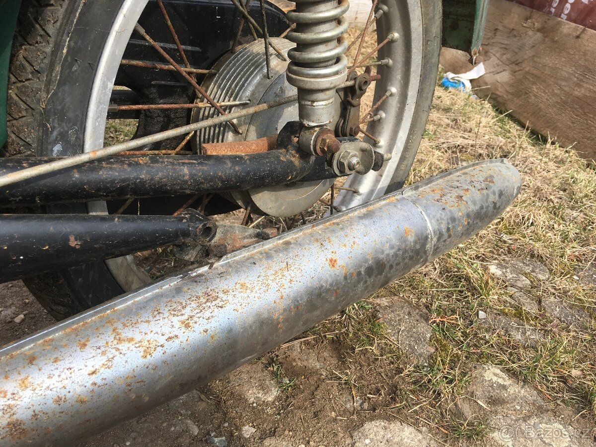 ČZ 125/476 sport původní lak - 3