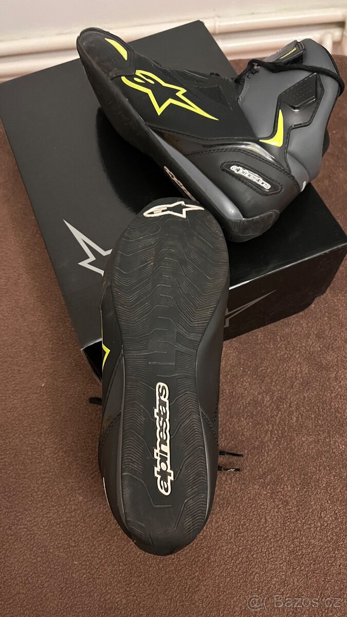 Alpinestars FASTER-3 DRYSTAR vel 44 black/fluo - 3