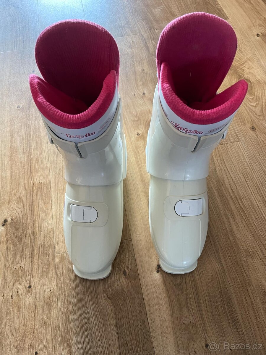 Retro dámské lyžáky na jednu přesku Alpin, vel. 41. - 3