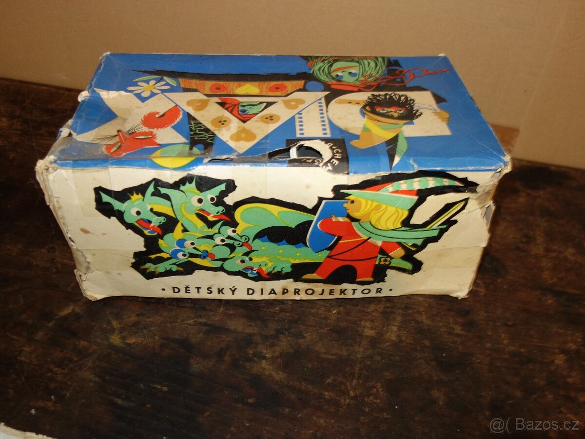 Retro dětský projektor Diax - 3