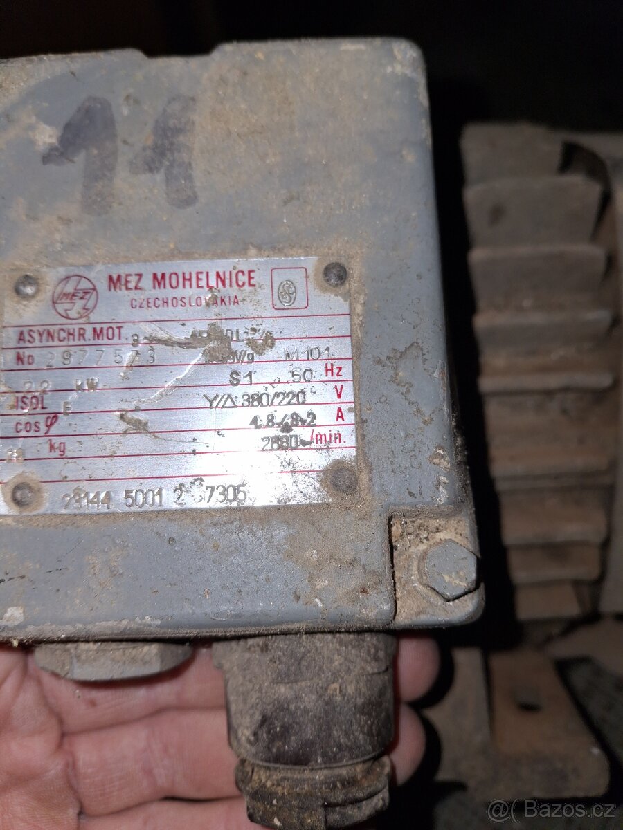 Elektromotor patkový 2.2kw - 3