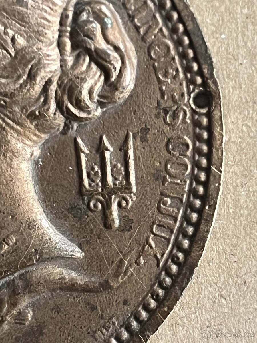 Stará medaile, plaketa r.1851 - 3