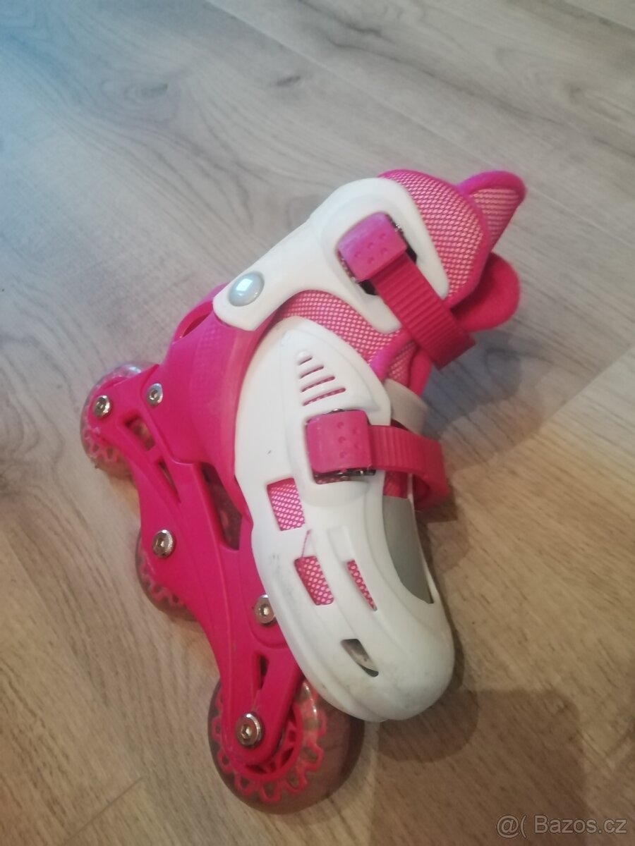 Dětské rostoucí kolečkové brusle - 3